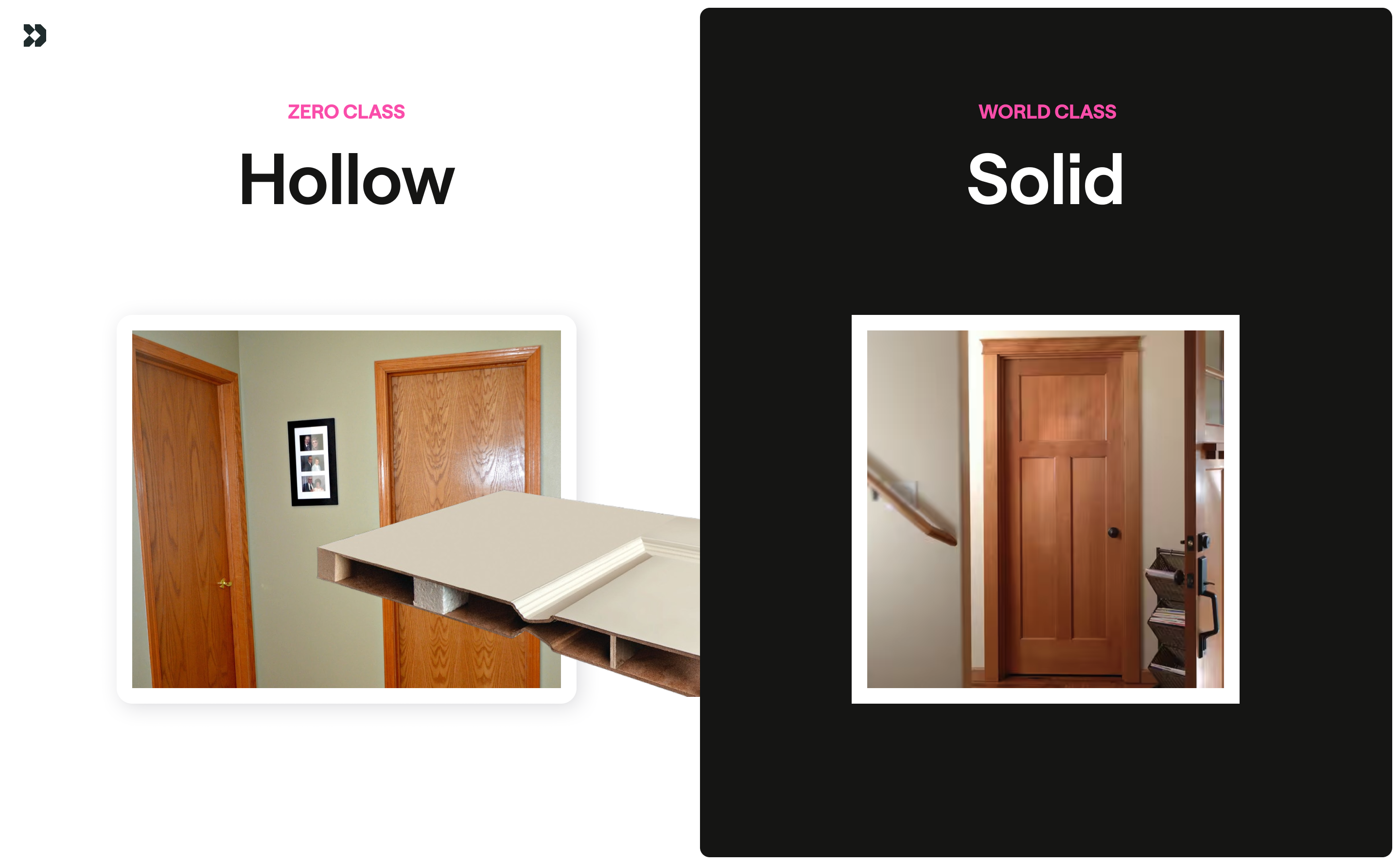 More care, more craft — presentation slide 5